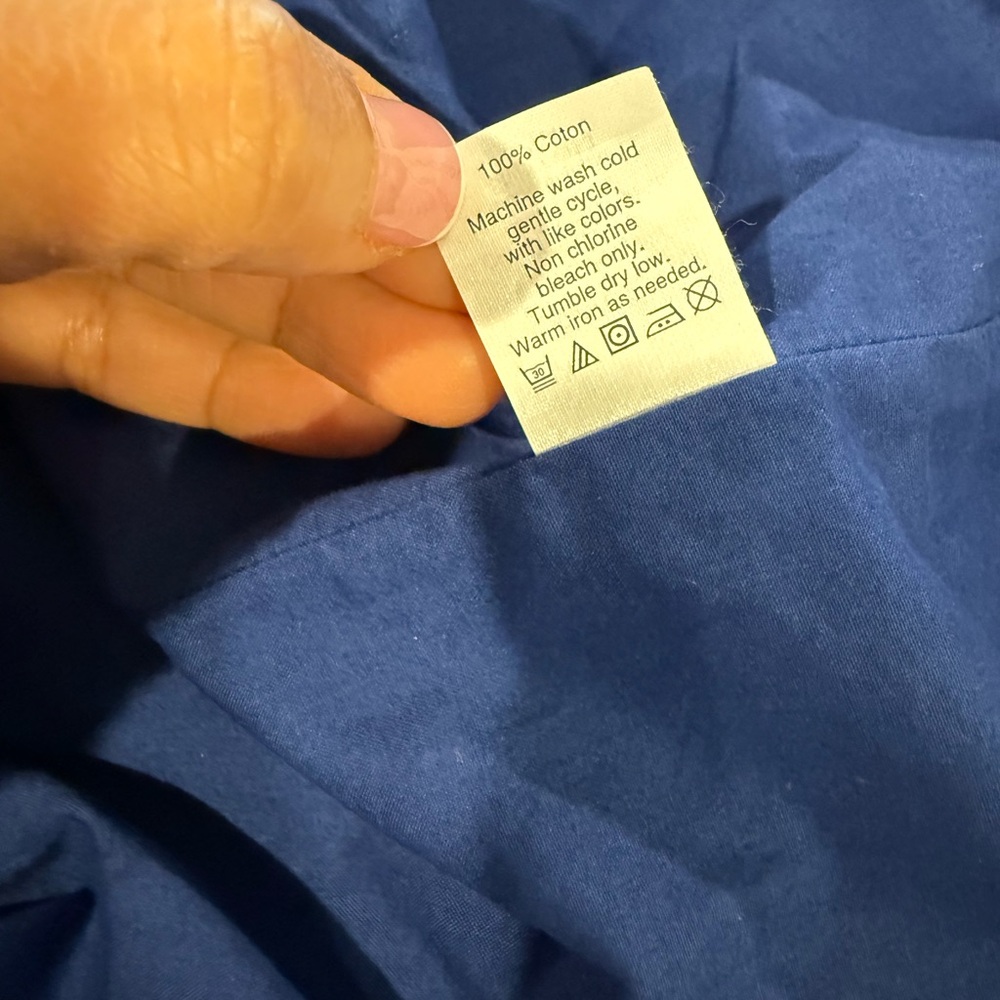 J. Crew Blue and White Floral Maxi Dress - Picture 5 of 14